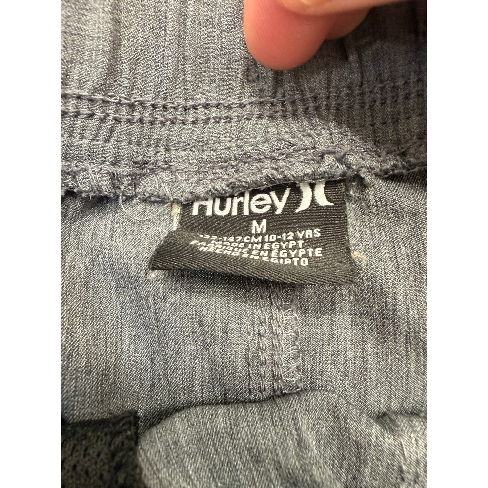 Hurley Boys Gray Heathered Performance Walk Shorts Size Medium 10-12Y - Picture 4 of 7